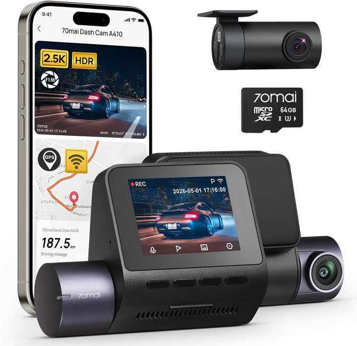 Kamera makine 70mai Dash Cam A410 Set