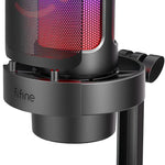 Fifine Ampligame A8 Mikrofon Gaming  USB Condenser With RGB