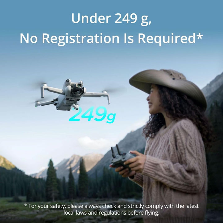 Drona DJI MINI 4 PRO standard  combo RC-N2 (1 BATERI)
