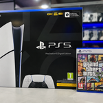Playstation 5 slim 1 TB + Loje GTA 5