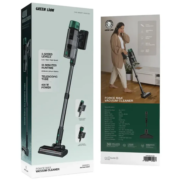 Green Lion Force Max Vacuum Cleaner