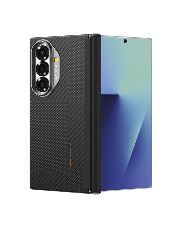 Raptic Kase TelefoniRaptic  Galaxy Z Fold7 Aramid Skin-Pro