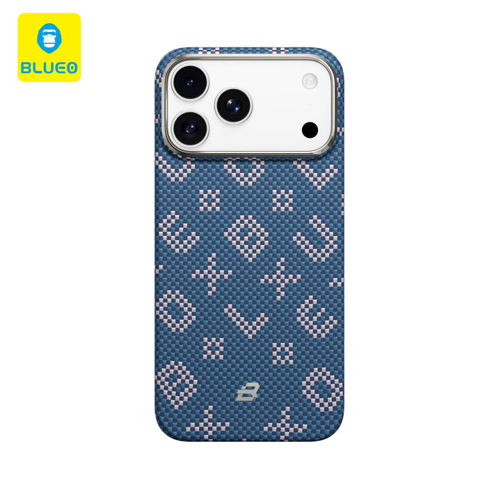 Blueo Kase telefoni fiber Gilded Tactile Woven