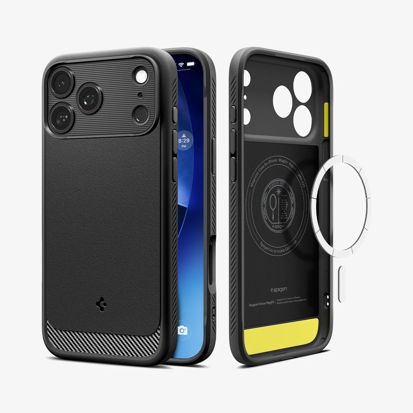 Spigen Kase telefoni Rugged Armor  Drop Tested MagFit Iphone 17 Pro Max