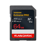 SD CARD 200 MB/S SANDISK EXTREME PRO sdxc uhs-i card