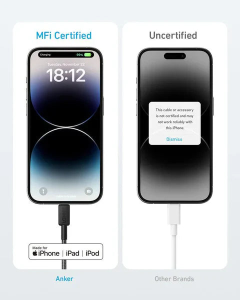 Anker Fisha 1.8 Type C to Lighting