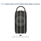 WiWU - Cante per Meshkuj - Salem Pouch LUX PU leather Metal Zipper Luxurious