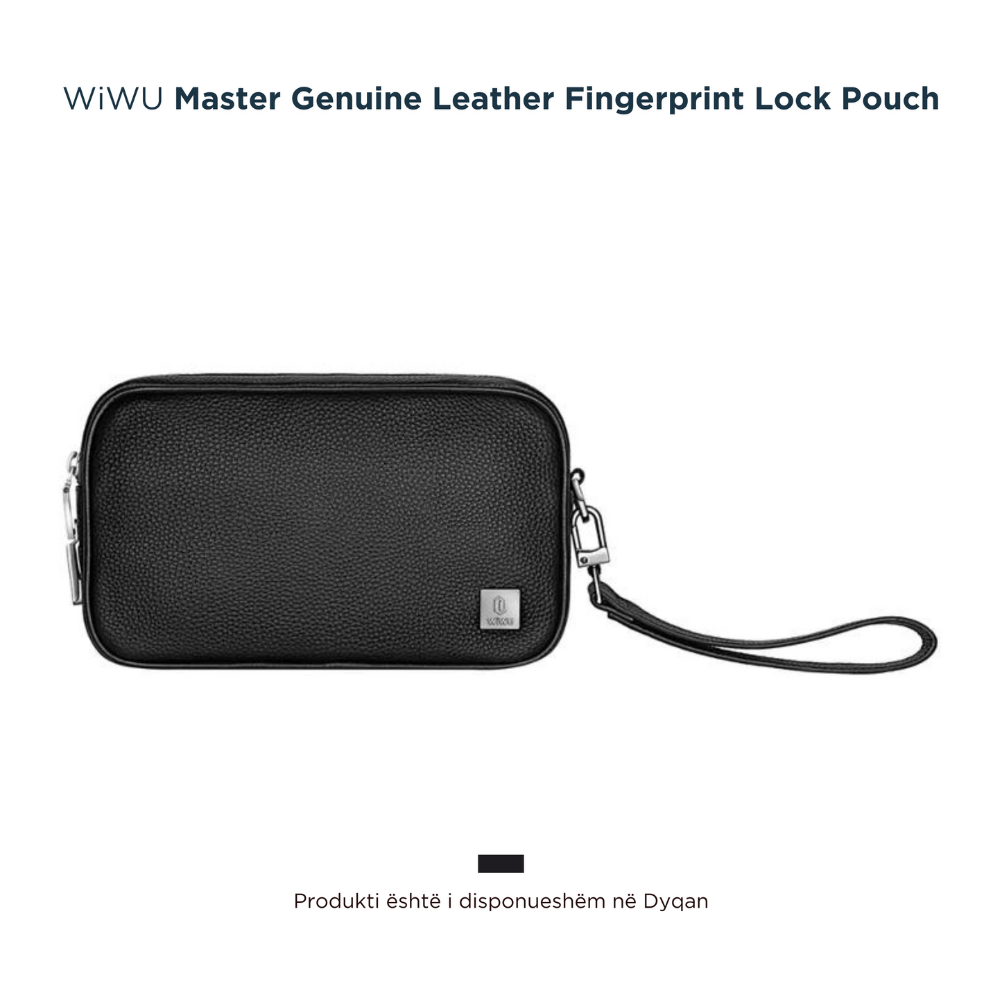 WiWU - Cante per Meshkuj Lekure - Master Genuine Leather Fingerprint Lock Pouch