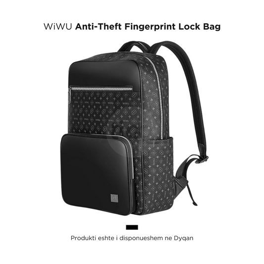 WiWU Cante Laptopi - Anti-Theft Fingerprint Lock Bag