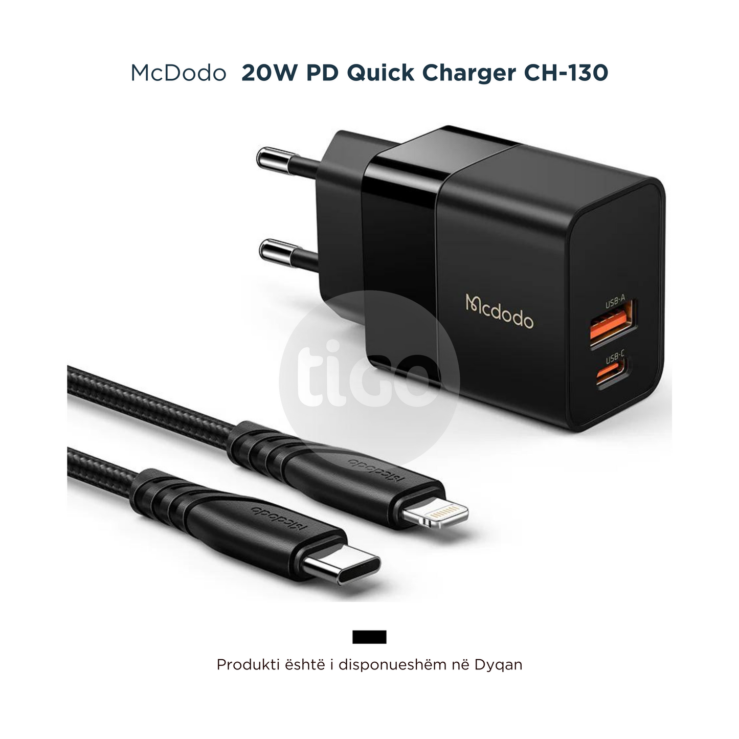 McDodo - Karikues Fast Charger 20W PD Quick Charger CH-130