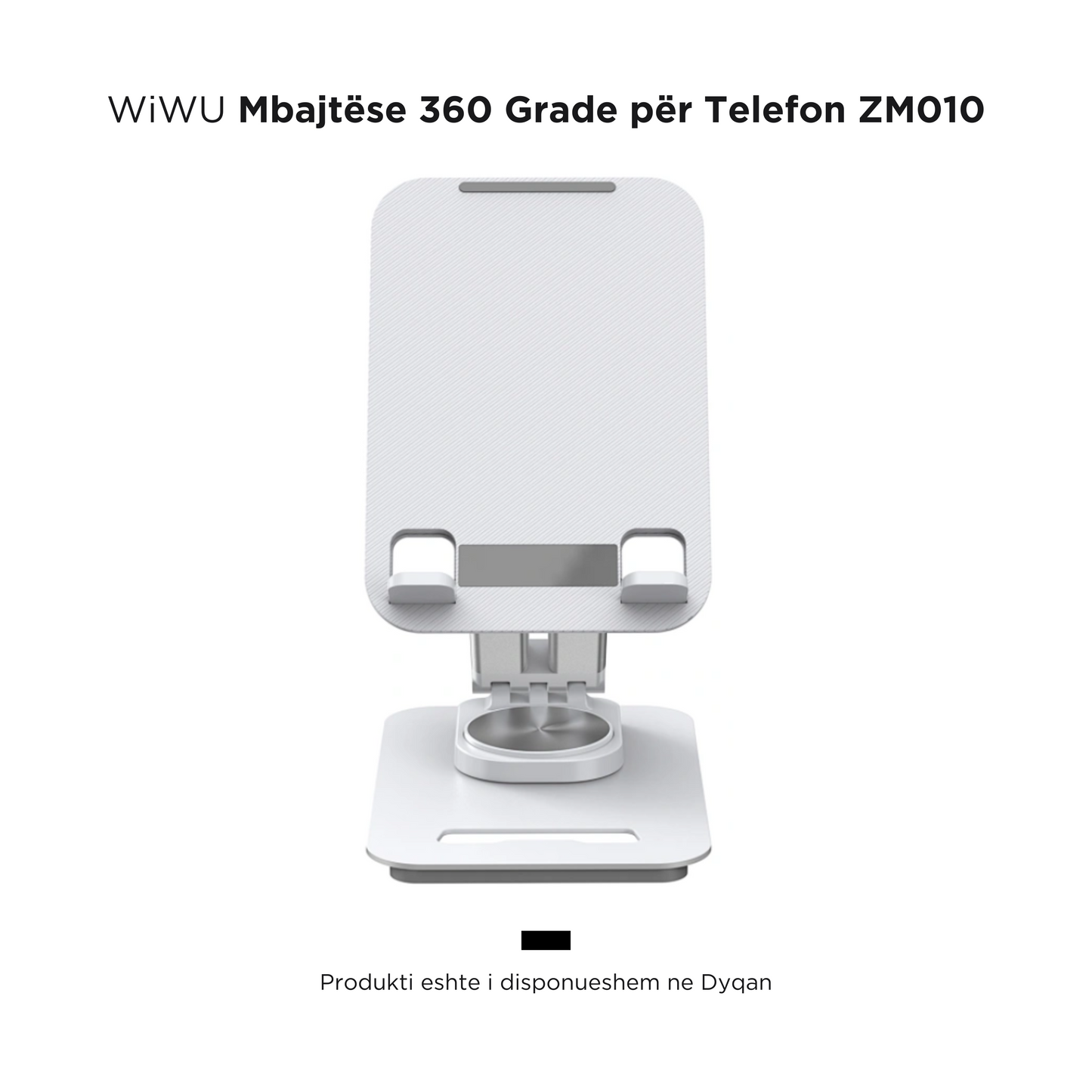 WiWU- Mbajtëse 360 Grade për Telefon dhe Tablet - Desktop Rotation Stand ZM010