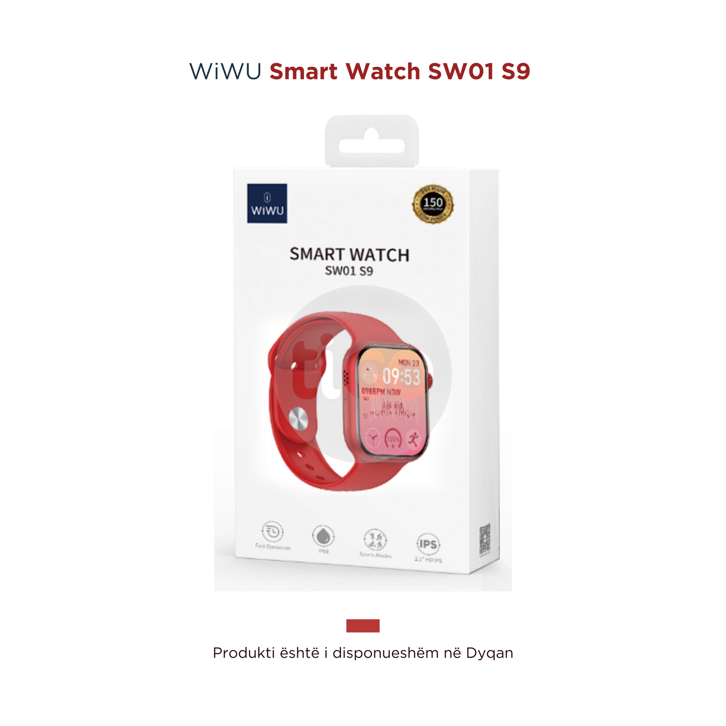 WiWU - Smart Watch SW01 S9