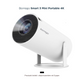 Borrego Smart 3 Mini Projector Portativ 4K