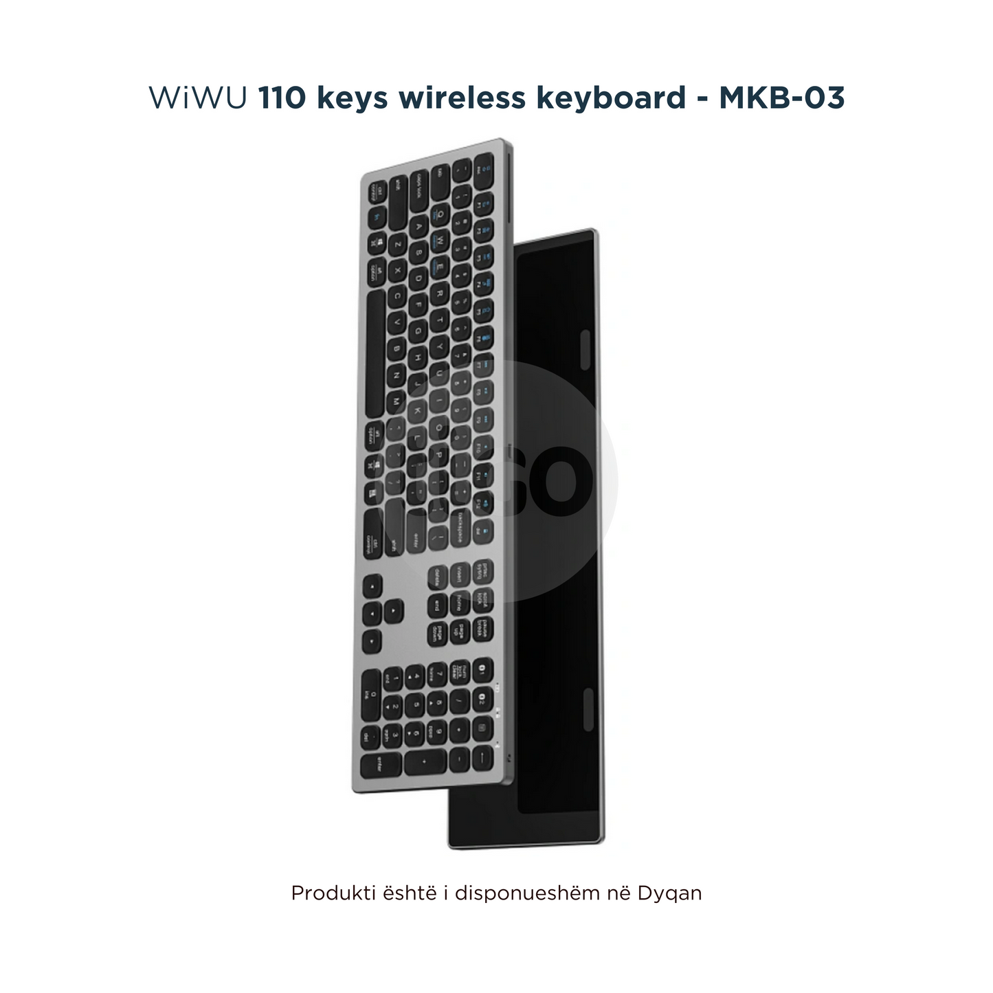 WiWU - Tastierë Wireless me 110 Tasta - MKB-03