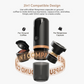 Earldom ET‑KF01 – Makinë Portative Kafeje 2‑in‑1  Travel Coffee Machine