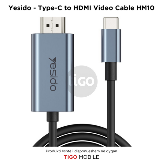 Yesido HDTV Cable - Type-C to HDMI Video Cable HM10