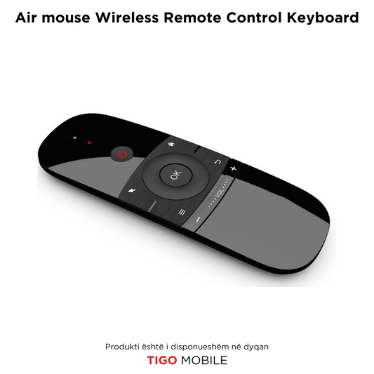 Air Mouse Wireless Remote Control Keyboard – Telekomandë & Tastierë në një pajisje