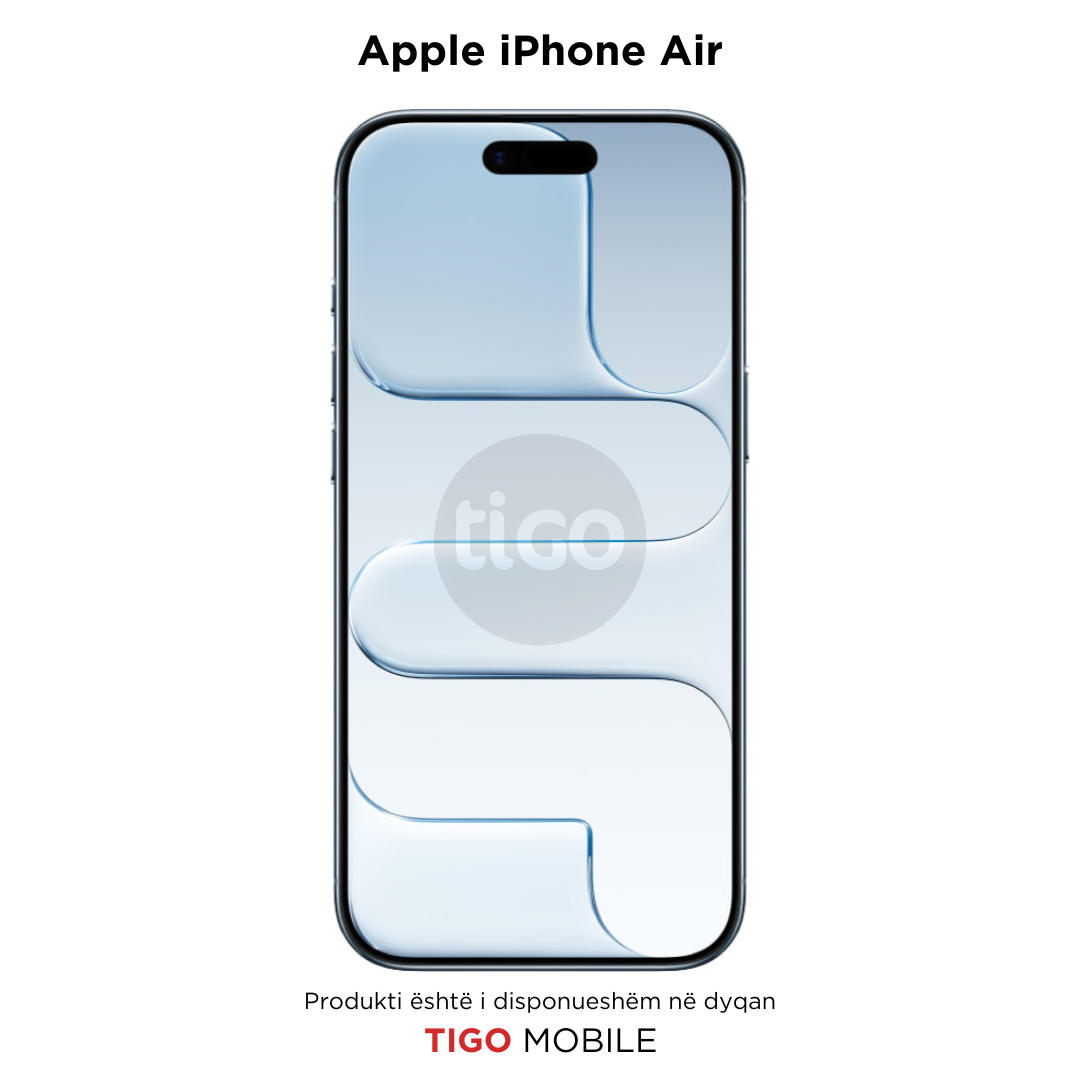 Smartphone with Tigo branding on a white background