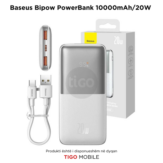 Baseus Bipow Pro Power Bank - 10000mAh