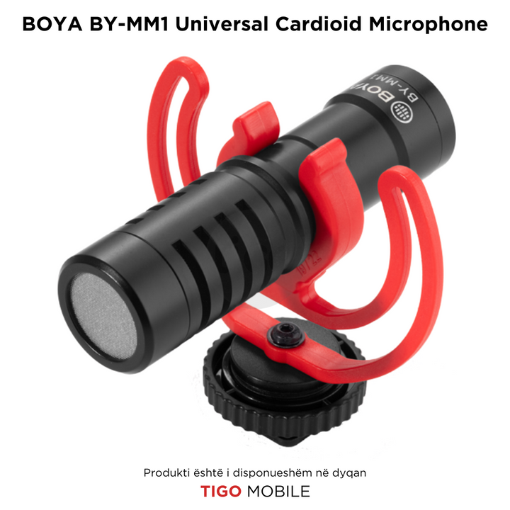 BOYA BY-MM1 – Mikrofon Universal Kardioid
