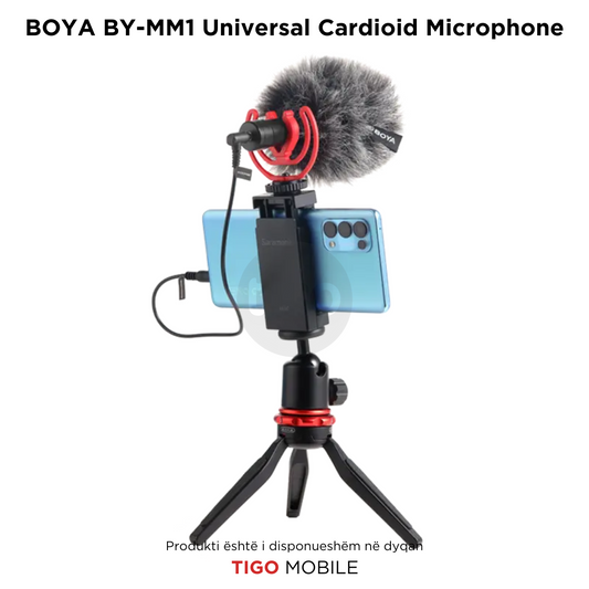 BOYA BY-MM1 – Mikrofon Universal Kardioid