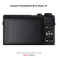 Canon PowerShot G7X Mark III - Camera