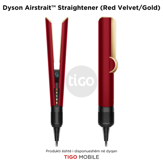 Dyson Airstrait™ Straightener (Red Velvet/Gold)