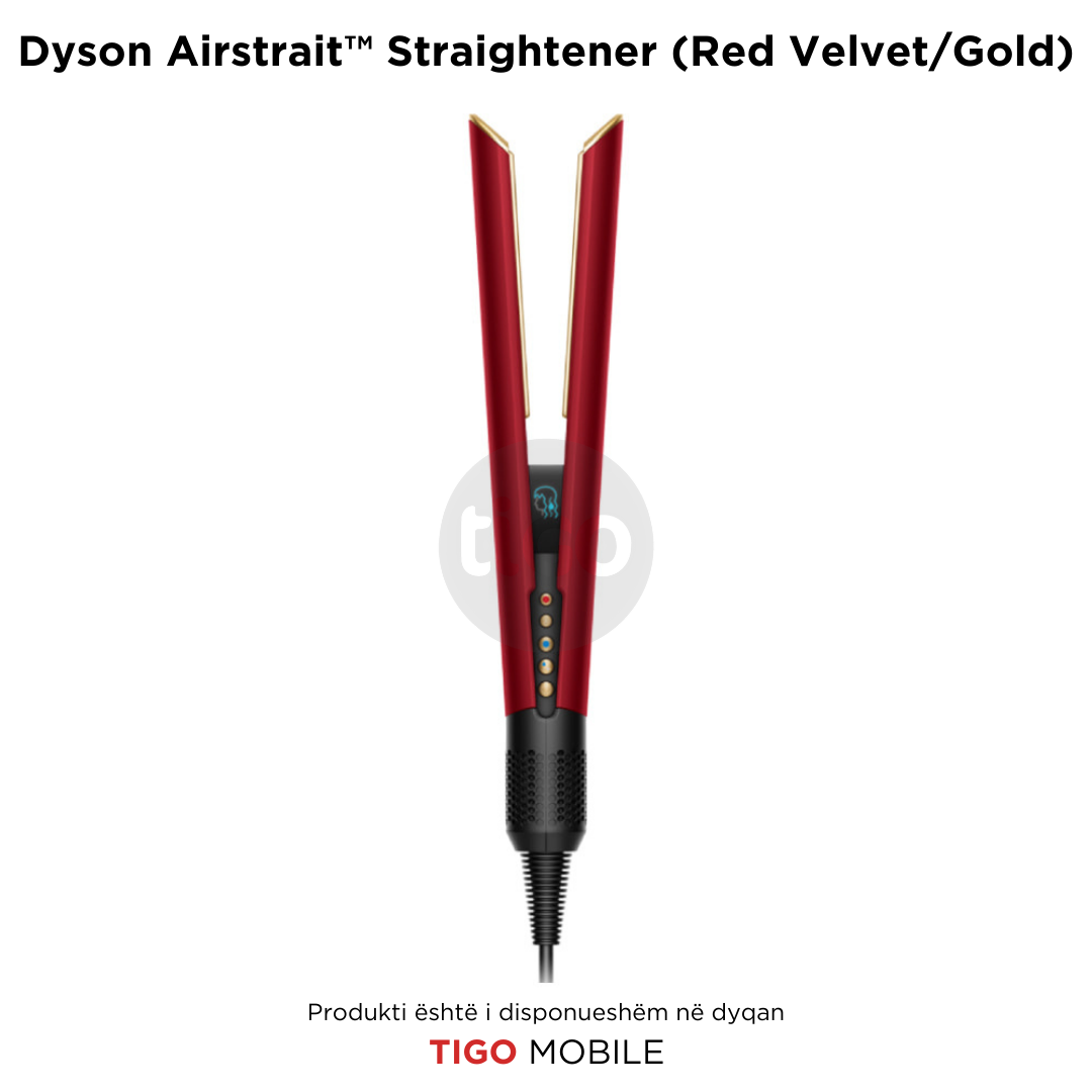 Dyson Airstrait™ Straightener (Red Velvet/Gold)