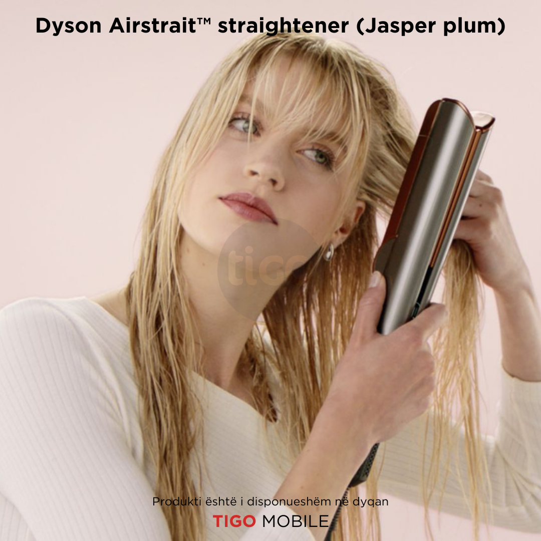 Dyson Airstrait™ straightener (Jasper plum)