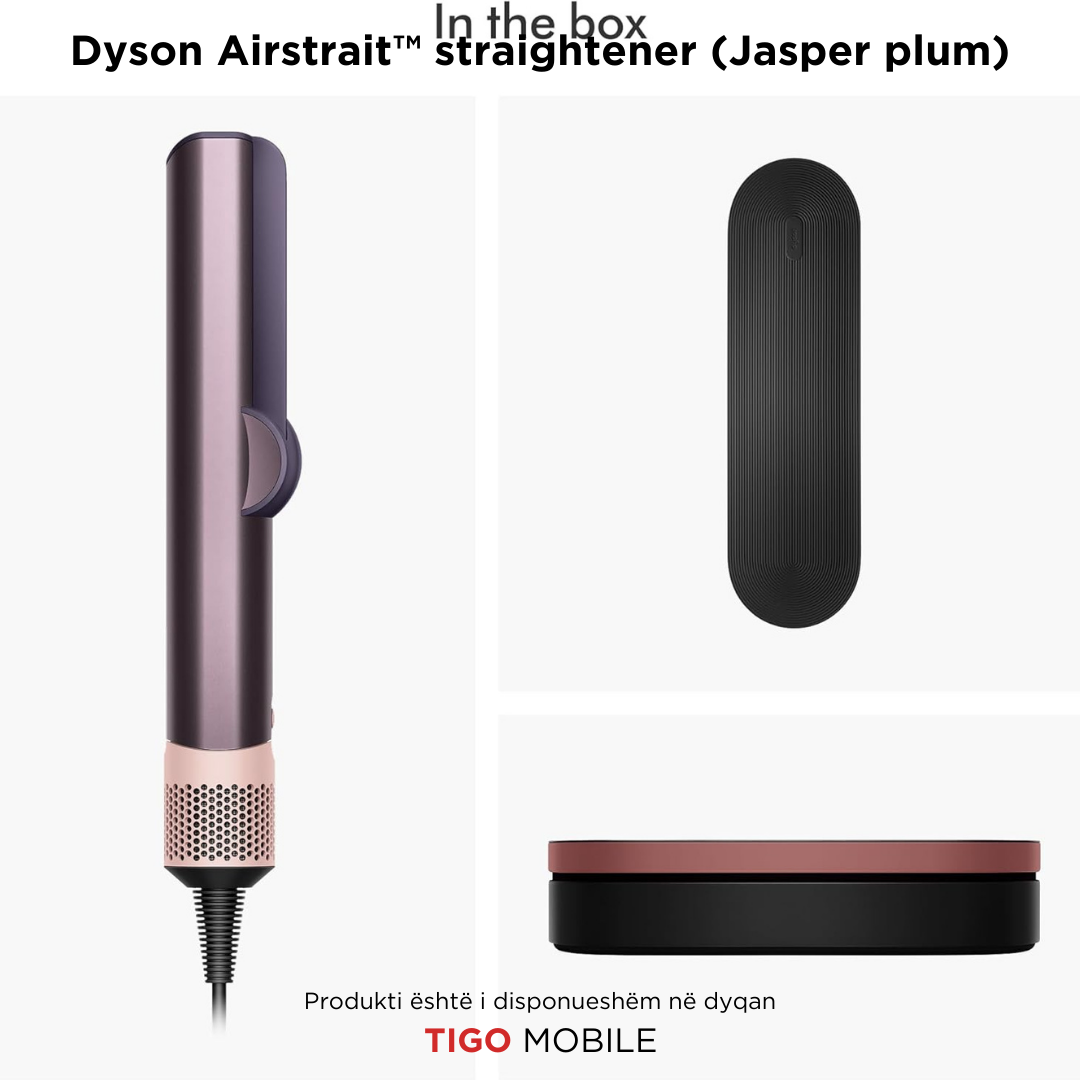 Dyson Airstrait™ straightener (Jasper plum)