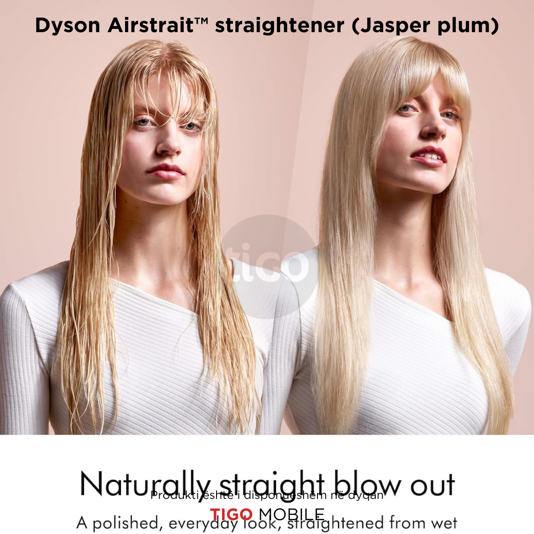 Dyson Airstrait™ straightener (Jasper plum)