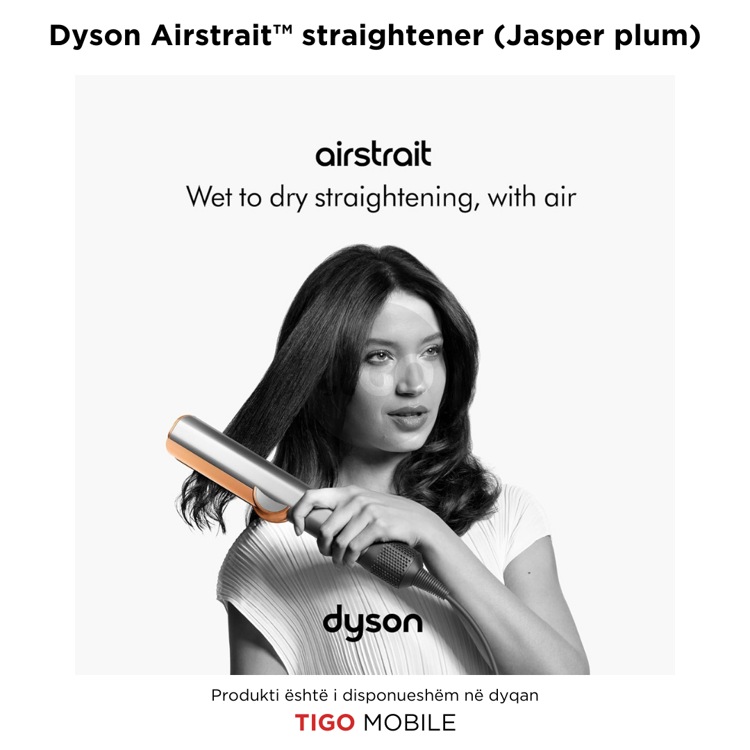 Dyson Airstrait™ straightener (Jasper plum)