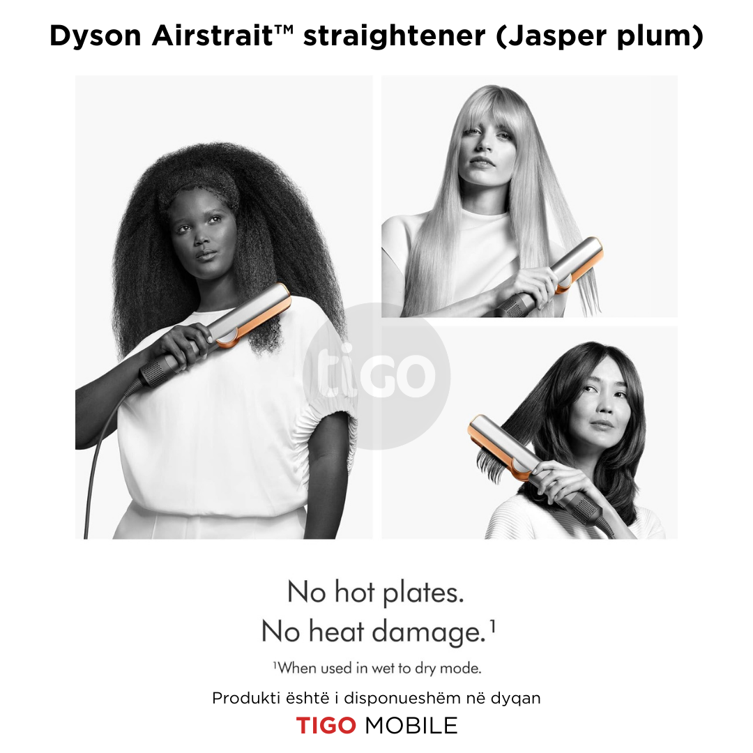 Dyson Airstrait™ straightener (Jasper plum)