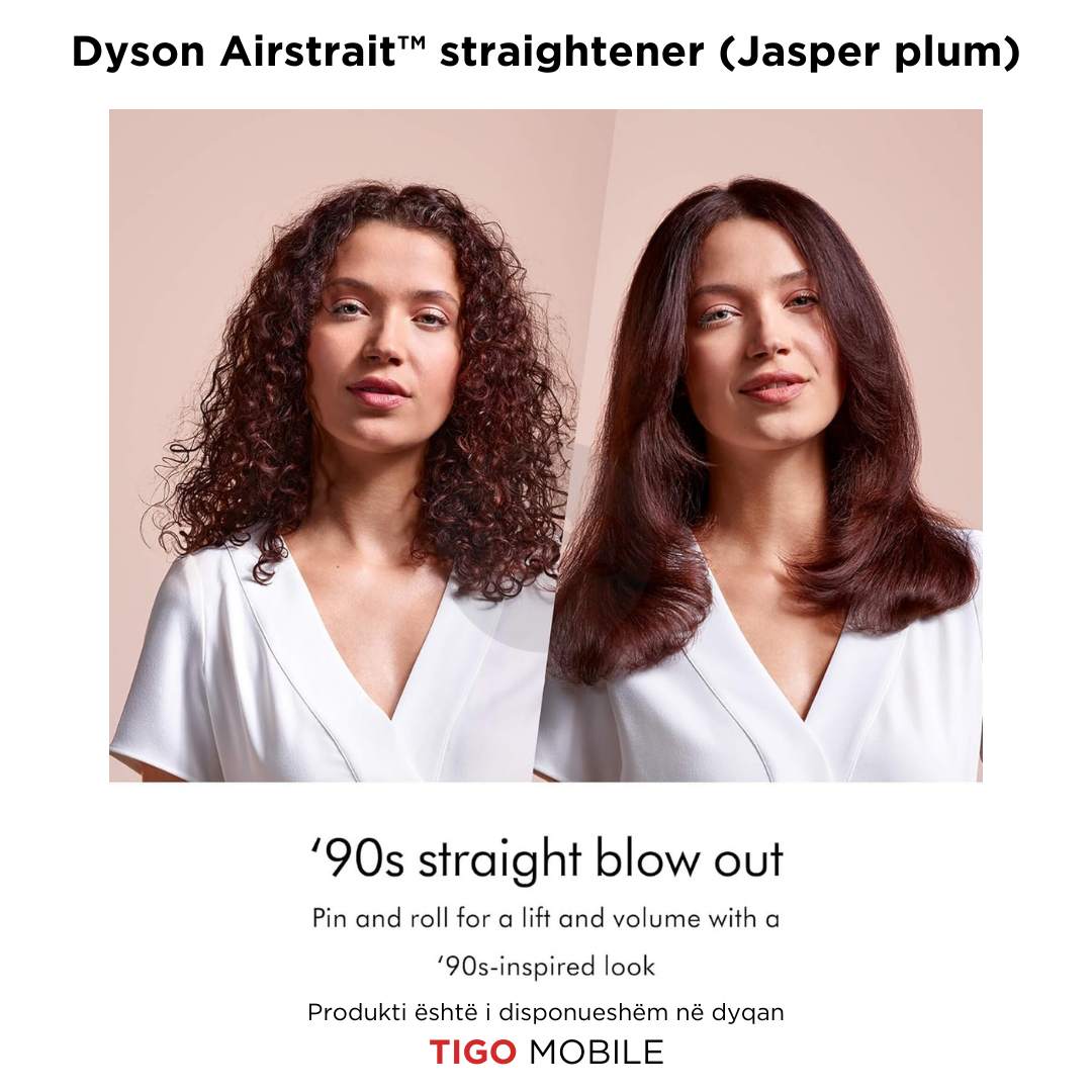 Dyson Airstrait™ straightener (Jasper plum)