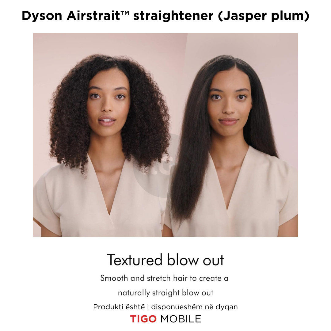 Dyson Airstrait™ straightener (Jasper plum)