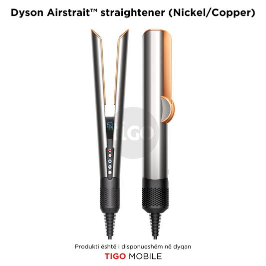 Dyson Airstrait™ straightener (Nickel/Copper)