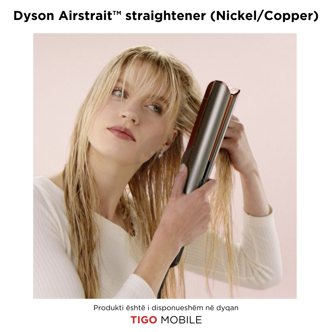 Dyson Airstrait™ straightener (Nickel/Copper)