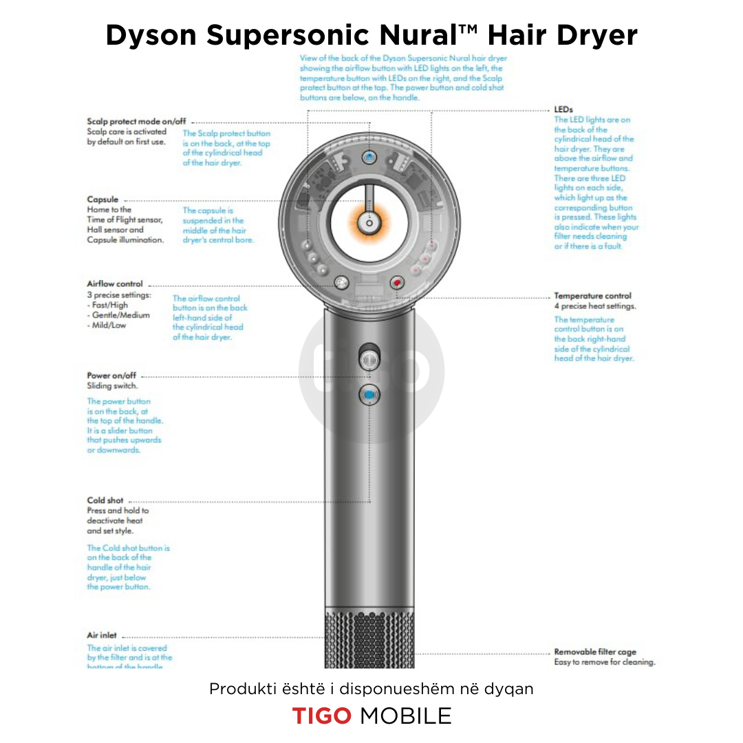 Dyson Supersonic Nural™ hair dryer