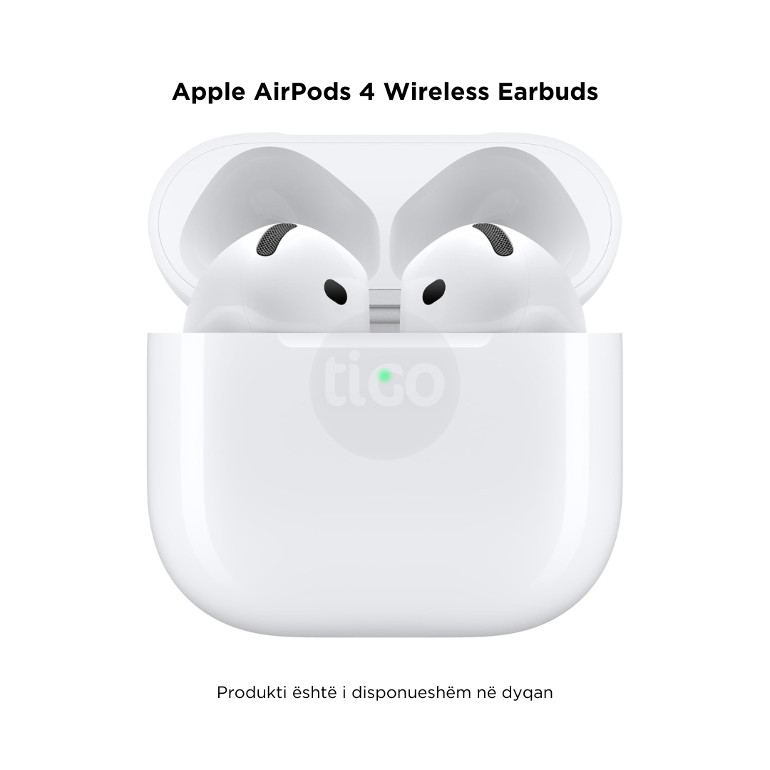 Apple AirPods 4 Wireless Earbuds, Bluetooth Headphones, with Active Noise Cancellation