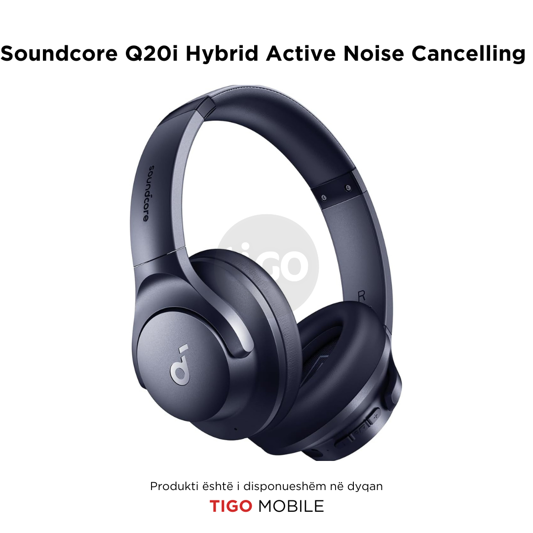 Kufje Wireless Soundcore Q20i Hybrid Active Noise Cancelling Headphone