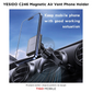 Mbajtëse Magnetike Telefoni në Makinë – Free Rotating Angle Upgraded Airvent Clip Stably c246 Standing Magnetic Air Vent Phone Holder C246
