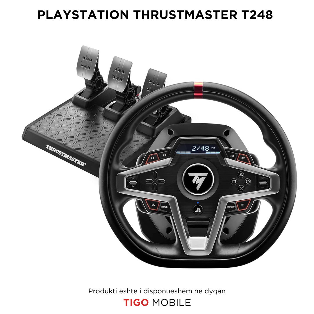 Racing Wheel for PlayStation & PC - Thrustmsater T248