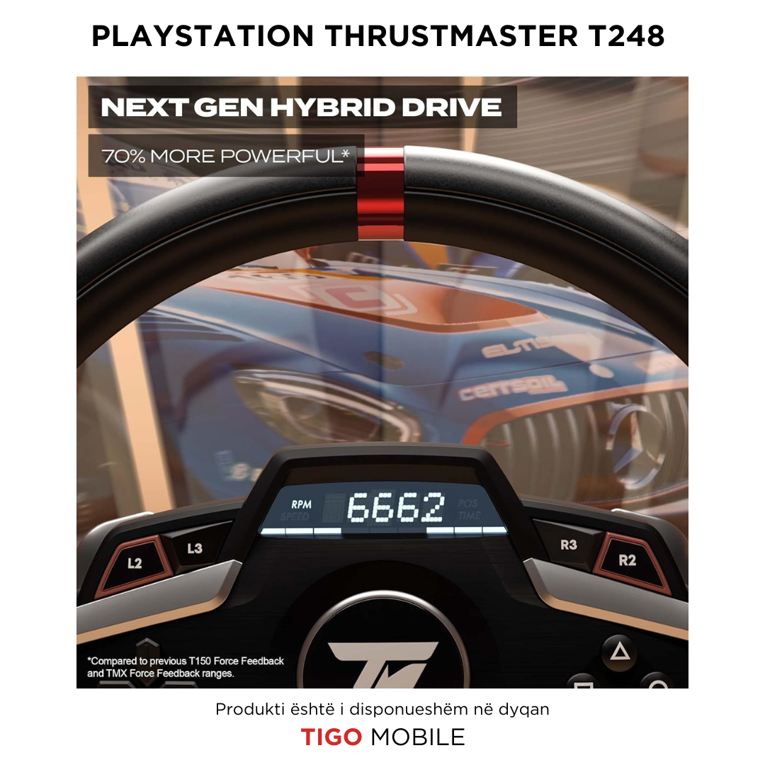 Racing Wheel for PlayStation & PC - Thrustmsater T248