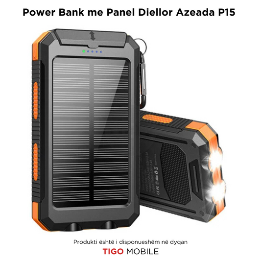 Azeada Walker I Solar Powerbank 10000mAh AZ-P15