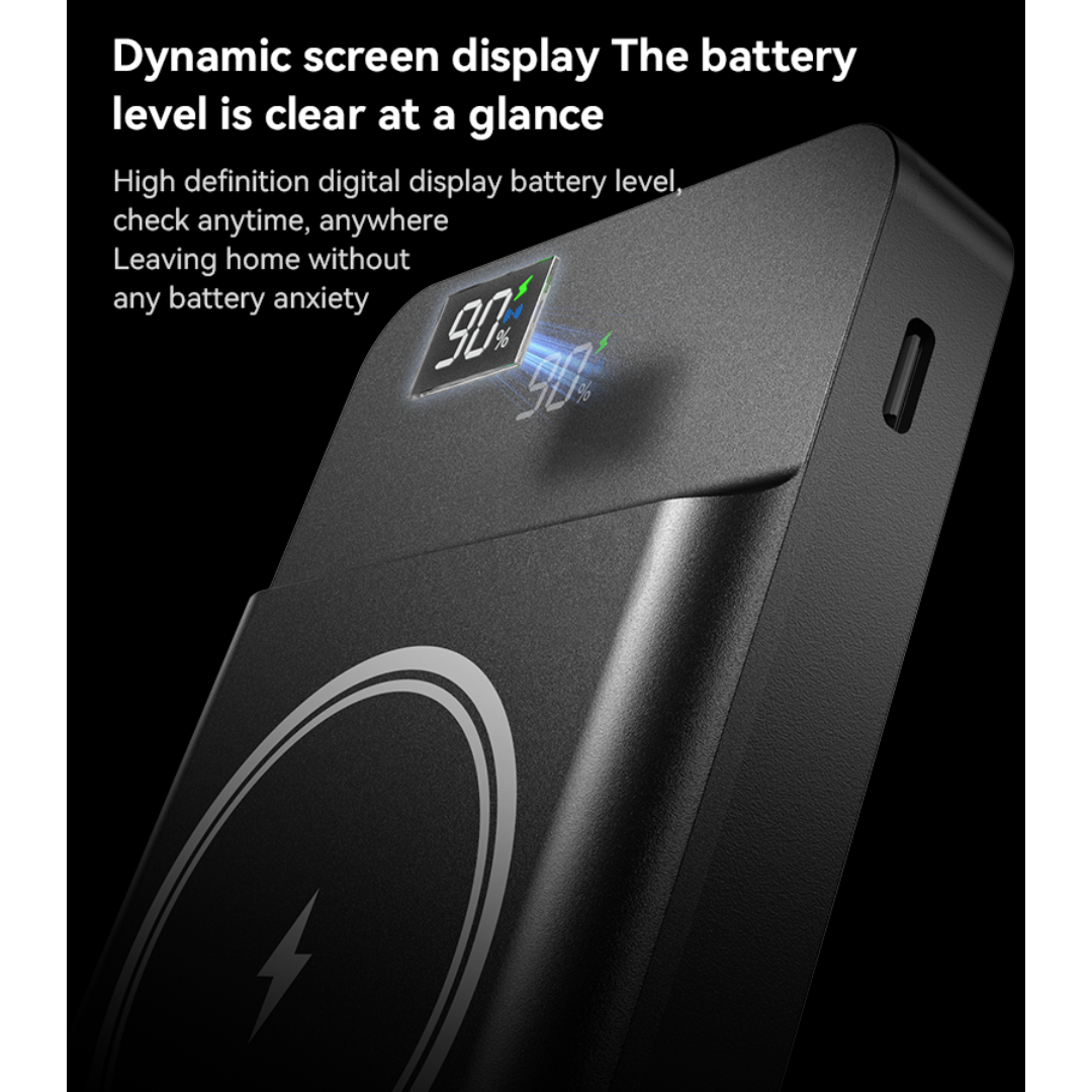 Power Bank Multifunksional 10000mAh me Karikim Wireless – Yesido YP69  USB &Type-C Multi Functional 15W Wireless Charging