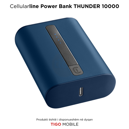 Power Bank 10000 mAh - Cellular Line Thunder