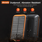 Azeada Walker II -  20000mAh Solar Power Bank AZ-P16