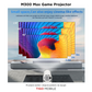 Projektor - M300 Max Game Projector Retro - 2in1 Professional Chip