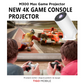Projektor - M300 Max Game Projector Retro - 2in1 Professional Chip