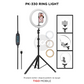 Dritë LED Unazë me Rregullim Ngjyrash – USB, 5W - PK-330 Ring Light 33 CM